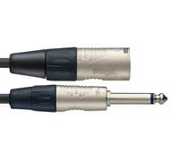 Stagg 6M/20Ft Audio Cable Plug-XLR Male DLX
