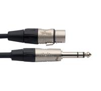 Stagg 6 metre XLR (F) to stereo Jack (M) Audio Cable