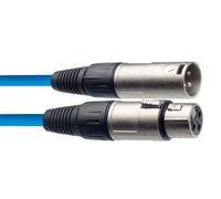 Stagg 6M/20Ft Blue Mic Cable XLR Female-XLR Male