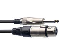 Stagg Mic Cable Female XLR-Jack - 6 Metre