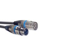 Stagg 6M/20Ft Mic Cable XLR Female-XLR Male/Blue