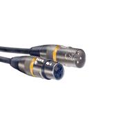 Stagg 6M/20Ft Mic Cable XLR Female-XLR Male/Yellow