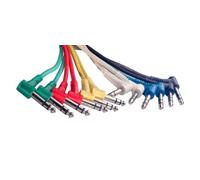 Stagg 6P-60cm/2Ft-Patch Stereo L Plug mld
