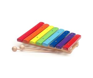Stagg 8 Key Rainbow Xylophone With Mallets