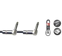 Stagg 90 cm Mono L-Jack Audio Patch Cable - Black