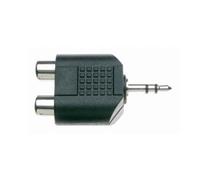 Stagg AC-2CFJMSH DualRCA(F) to MiniJack(M) Stereo Adapter (2pcs)