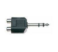Stagg AC-2CFPMSH DualRCA(F) to Jack(M) Stereo Adapter (2pcs)