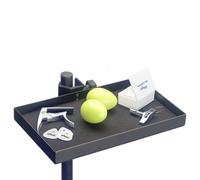 Stagg Music Accessory Tray with Clamp - Stand Attachment for Small Music Accessories