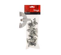 Stagg Bass Drum Butterfly Claw Hooks 10pc