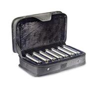 Stagg Howlin Harp Blues Harmonica Set Inc Case BJH-B20 SET1