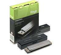 Stagg BJH-T32 Howlin Harp Tremolo Diatonic Harmonica in C major