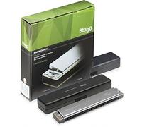 Stagg BJH-T48 Harmonica Howlin 24 hole Harp Tremolo Diatonic in C major