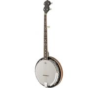 5-String Bluegrass Deluxe Banjo with Metal Pot, Left-Handed Model