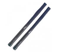 Stagg Black Nylon Brushes with Rubber Handles