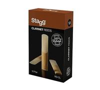 Stagg Box of 10 Bb clarinet reeds, thickness of 1.5