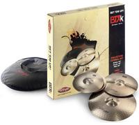 Stagg BTXK-SET B10 Bronze Cymbal Set with 14-Inch Hi-Hats, 16-Inch Crash, 20-Inch Ride and Cymbal Bag
