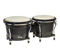 Stagg BW-200-BK Quality Wood Bongos Black Finish