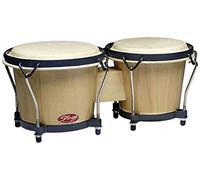 Stagg BW-70-N 6-Inch & 7-Inch Traditional Wooden Bongo Set - Natural