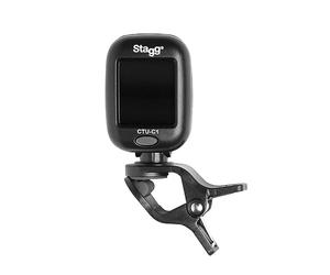 Stagg CTU-C1 Automatic Chromatic Clip-On Tuner, Black