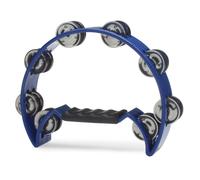 Stagg Cutaway Tambourine 16 Jingles Blue