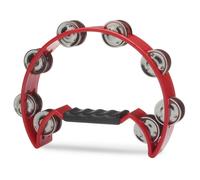 Stagg Cutaway Tambourine 16 Jingles Red