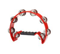 Stagg Cutaway Tambourine 16 Jingles Red