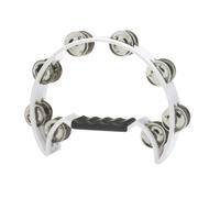 Stagg Cutaway Tambourine 16 Jingles White