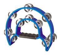 Stagg Cutaway Tambourine 20 Jingles Blue