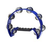Stagg Cutaway Tambourine with 16 Jingles in Blue