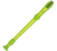 Stagg Descant Recorder German Double Hole Plastic Green