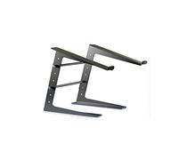 Stagg Desktop Stand for Laptop and DJ Equipment, Height Adjustable, Black