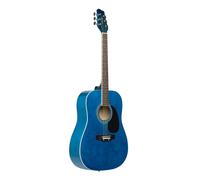Stagg Dreadnought Acoustic Guitar-Blue