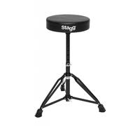 Stagg DT-32BK Black Double Braced Drum Throne Seat
