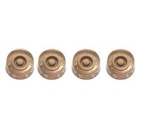 Stagg Electric Guitar Gold Hat Type Volume And Tone Knob Set SP-KNLP-GDH