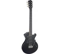 Stagg Electric Guitar-Silveray Series - Nash Model with Solid Alder Body, Black
