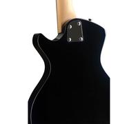 Stagg Electric Guitar-Silveray Series - Special Model with Solid Mahogany Body, Black
