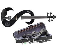 Stagg EVN 4/4 BK Electric Violin Outfit - Metallic Black