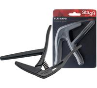 Stagg SCPX-FL BK Flat Trigger Capo - Black