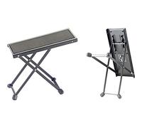 Stagg FOS-B1 BK Metal Guitar Foot Stool - Black
