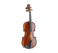 Stagg Full Size 4/4 Acoustic Solid Wood Violin Set for Beginners, Students, Professionals & Adults, Included Bow and Softcase