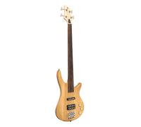 Fusion Electric Bass Guitar Fretless Natural