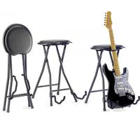 Stagg GIST-300 Guitar Stool and Stand Musician Band Studio Seat