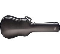 Stagg Hardcase Dreadnought, Western Guitar Shape Lightweight ABS-W 2