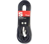 Stagg 20M / 66ft XLR to XLR Cable, 3-Pin Male to Female, Suitable for Microphone, PA System, Audio Mixer, Studio Monitors, Audio Recording