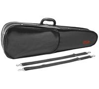 Stagg HVB3 Light Weight Violin Shaped Soft Case for 3/4-Size Violin with Adjustable Shoulder Straps - Black