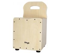 Stagg Kids Cajon With Back Rest Natural