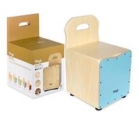 Stagg Kids Cajon with EasyGo Backrest - Blue Front Boar