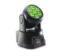 Stagg LED Headbanger Moving Head Light with 7 x 10W RGBW 4in1 LED