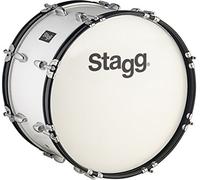 Stagg MABD-2612 26 x 12-Inch Marching Bass Drum - White