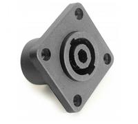 Stagg Male Panelmount Speaker Socket Black